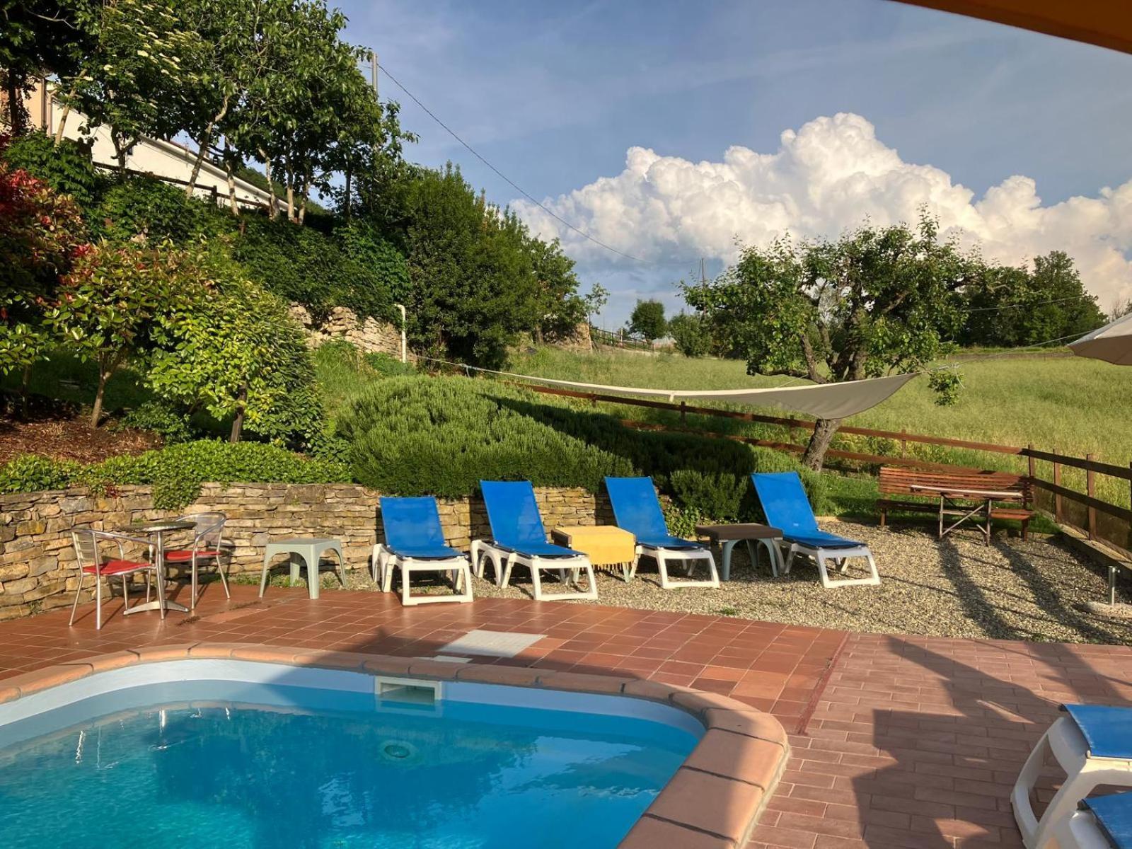 Ponti Casa Petra - Casa Tre Stelle - Casa Caneva - Ferien Fuer 6-14 Personen מראה חיצוני תמונה